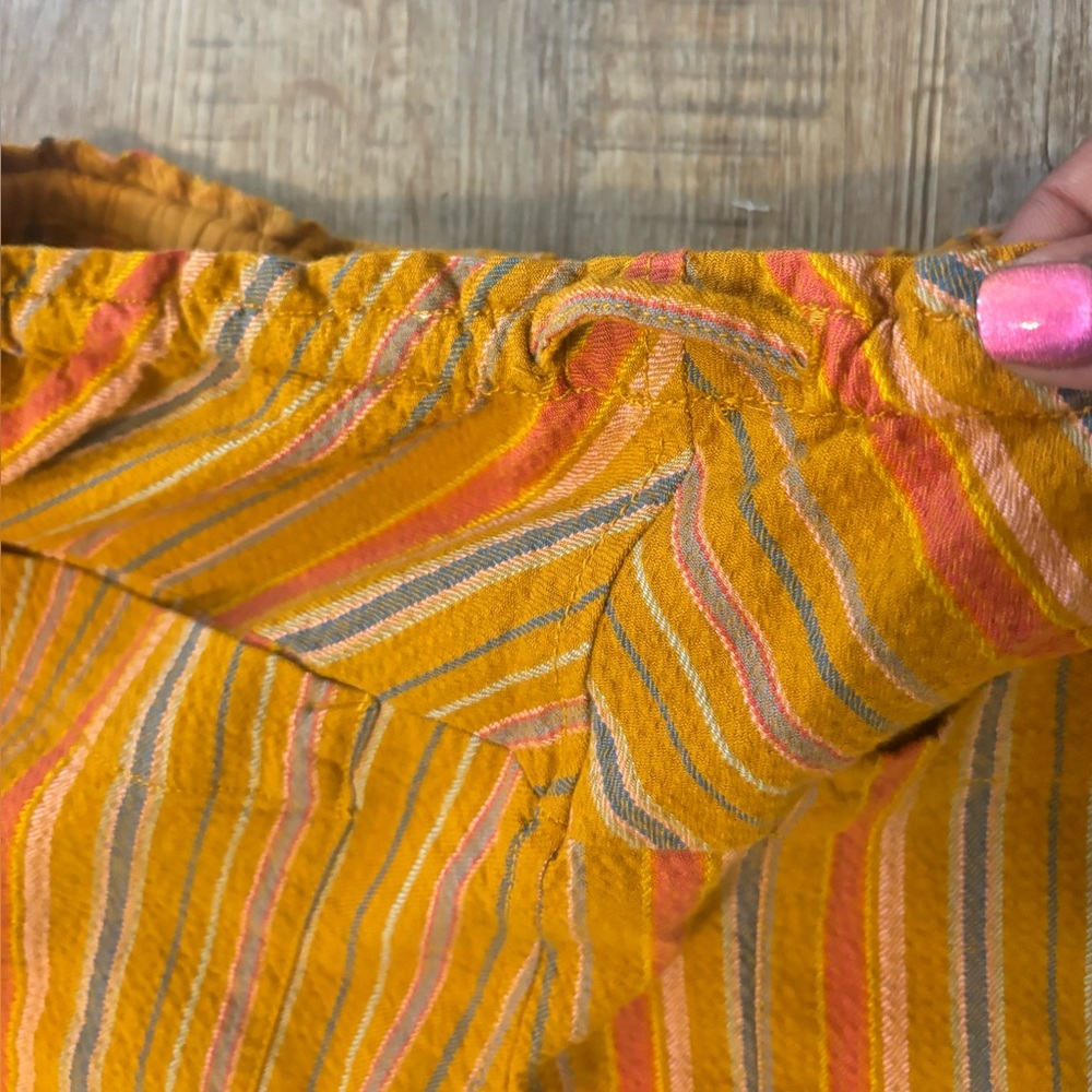 Free People Hudson Canyon Striped Pants Good Combo Combo Size M - Picture 13 of 16